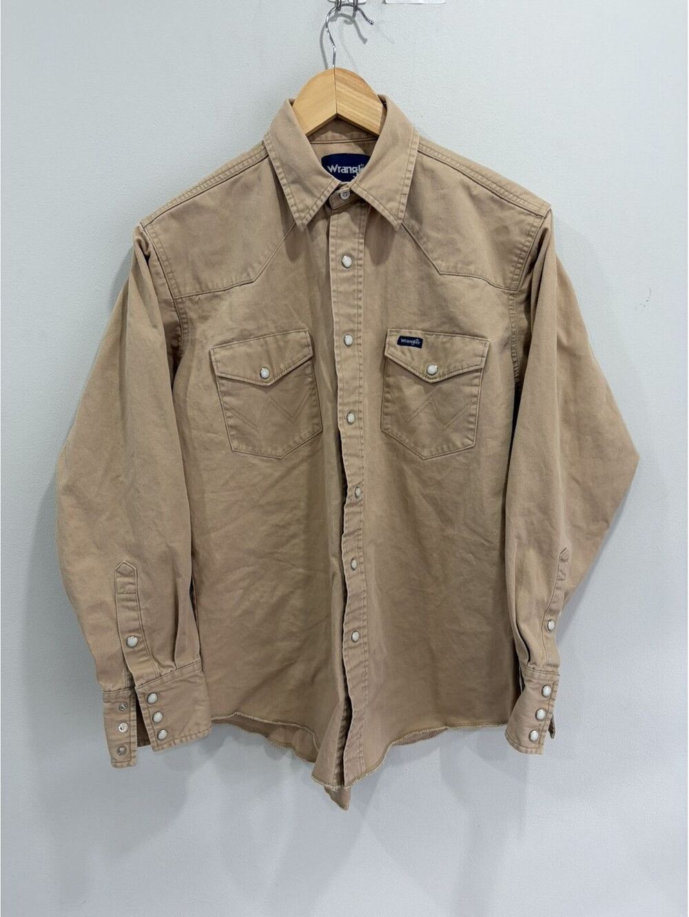 Vintage Wrangler Button Up Shirt pearl snap